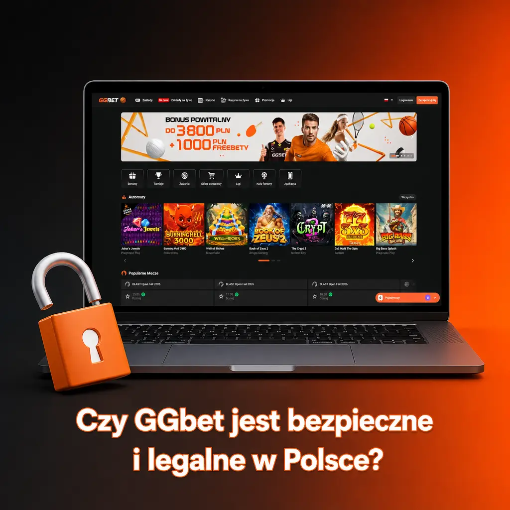 Bezpieczeństwo i legalność kasyna GGbet w Polsce – licencja Curaçao, szyfrowanie SSL i zgodność z RODO
