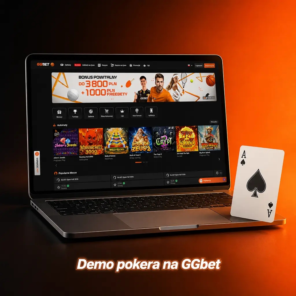 Demo pokera na GGbet – tryb testowy z wirtualnymi kredytami i pełną tabelą wypłat