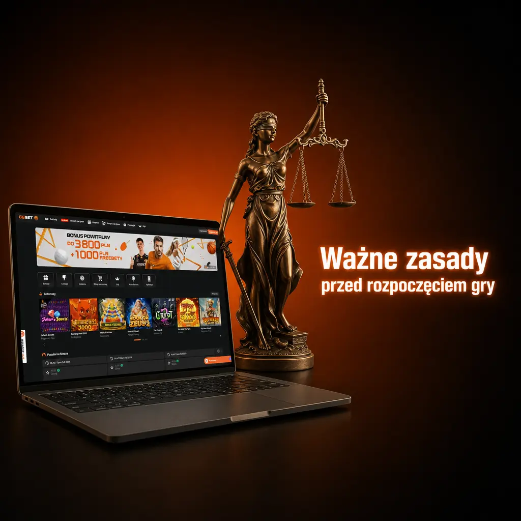 Regulamin GGbet: zasady konta, weryfikacji KYC, bonusów i wypłat przed rozpoczęciem gry na platformie