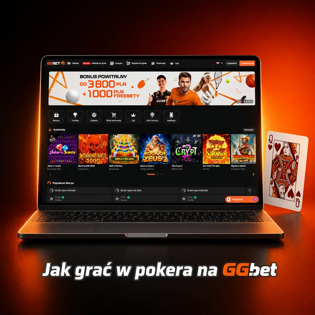 Instrukcja jak grać w pokera na GGbet: rejestracja, weryfikacja, depozyt i wybór gry pokerowej krok po kroku