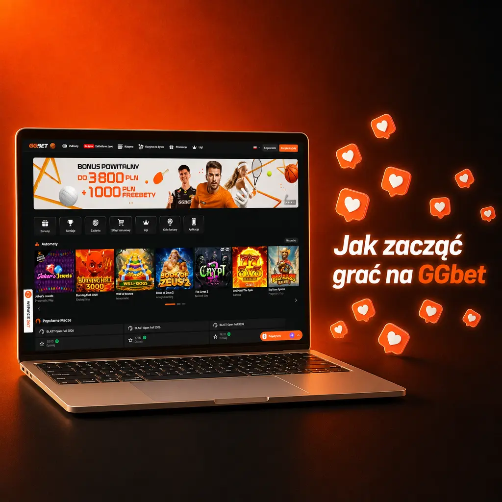 Instrukcja krok po kroku, jak założyć konto i zacząć grać na GGbet w mniej niż 10 minut.